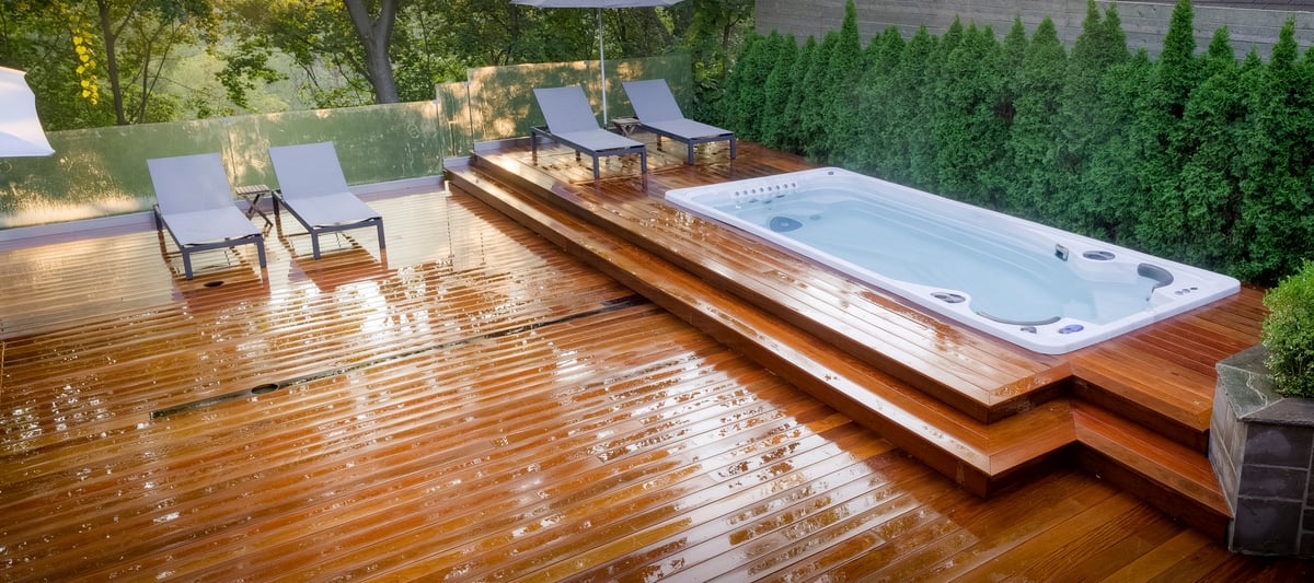 Hydropool hot tubs and spas